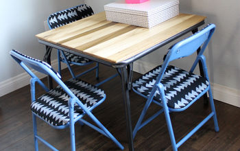 Kids' Table and Chairs Makeover