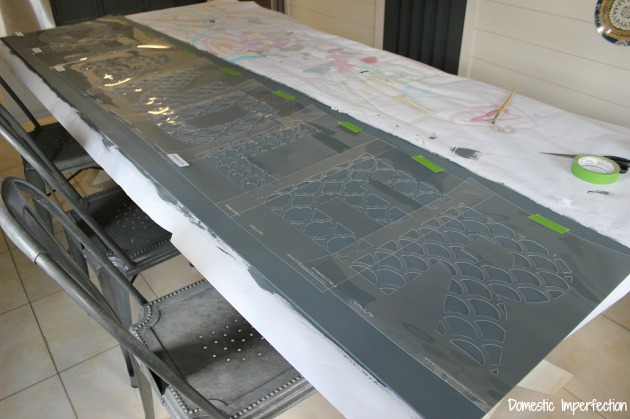 Learn How To Stencil Wall Art Using Alphabet Stencils Hometalk