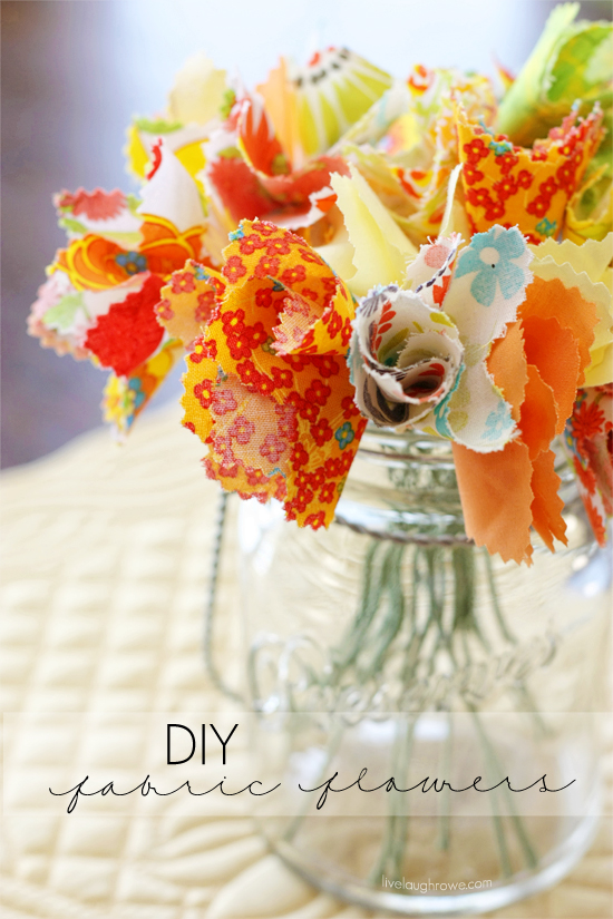 diy fabric flowers, crafts, home decor, reupholster