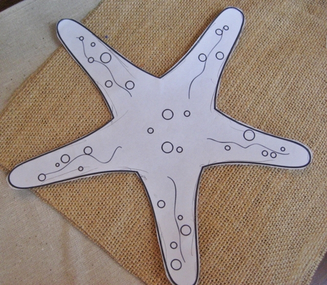 diy pillow starfish no sew beachy, crafts