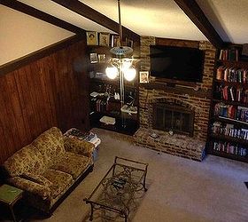 Ideas for Outdated Living Room Paneling Hometalk