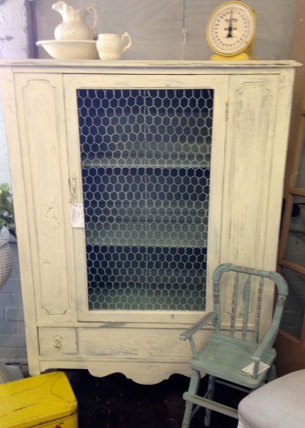 chalk paint crackle cabinet country, chalk paint, painted furniture