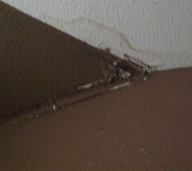 q how to fix ceiling cracks, diy, home maintenance repairs, how to, wall decor, How to repair this