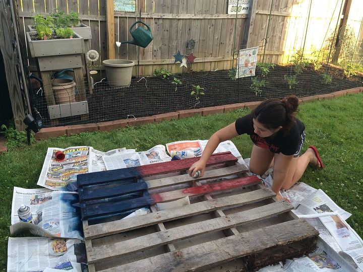 American Flag Pallet Art Hometalk