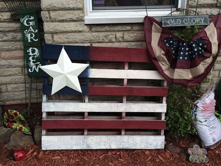 American Flag Pallet Art Hometalk