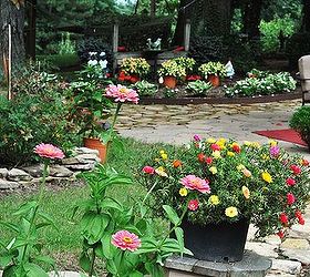 gardening backyard home whimsical tour, flowers, gardening, landscape, outdoor furniture, outdoor living, patio, porches