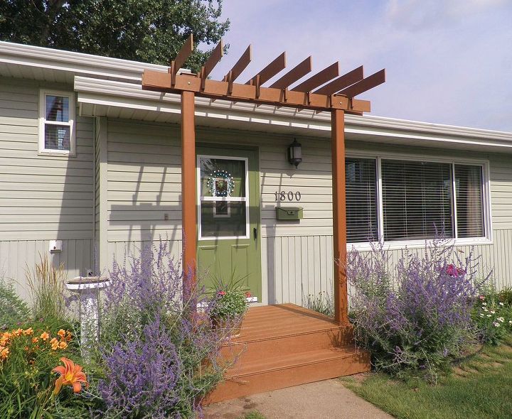 New Pergola For a Front Porch Curb Appeal | Hometalk