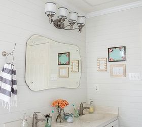 painting ceiling add height taller enlarge, bathroom ideas, painting, small bathroom ideas