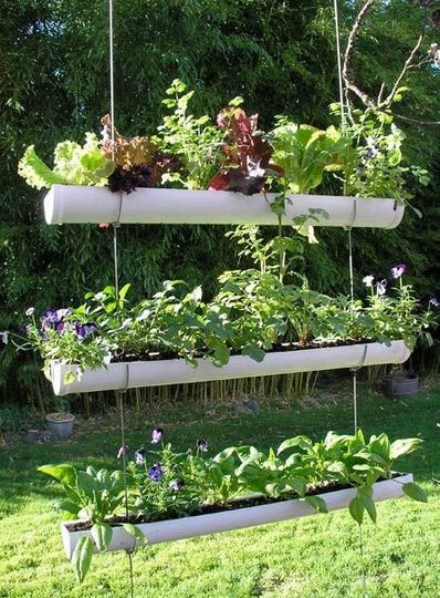 unas cuantas ideas novedosas para personas con jardines de tamao reducido