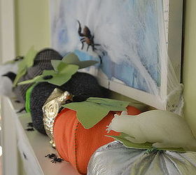 crafts stuffed fabric pumpkins tutorial fall, crafts, halloween decorations, seasonal holiday decor