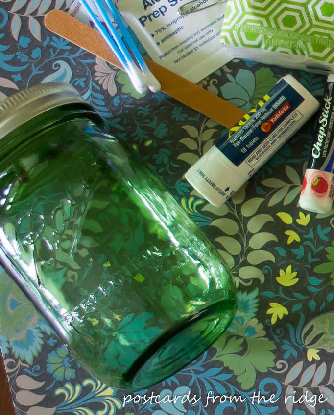 mason jar college survival kit back to school, crafts, mason jars, repurposing upcycling