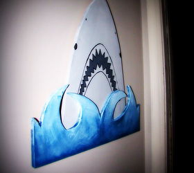 bedroom ideas shark room boys shark week, bedroom ideas, painted furniture, wall decor, woodworking projects