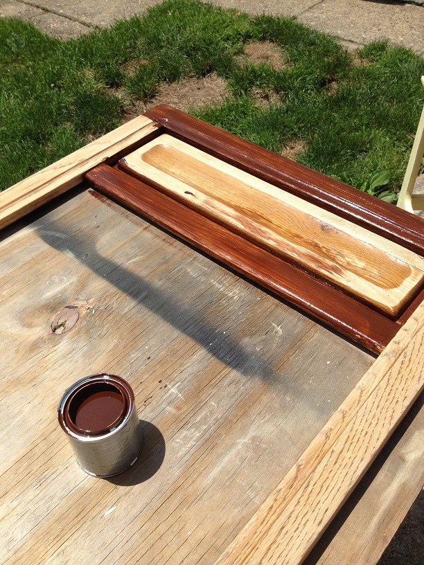 Diy Old Dresser Mirror Into Chalk Board Hometalk