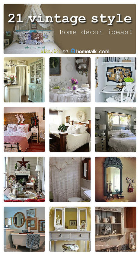 21 vintage style decorating ideas for every room in your home, bedroom ideas, home decor