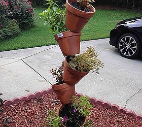 planter project, container gardening, diy, flowers, gardening, repurposing upcycling, The back side of it