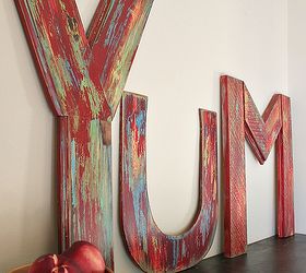 YUM--How To Make "Marquee" Letters