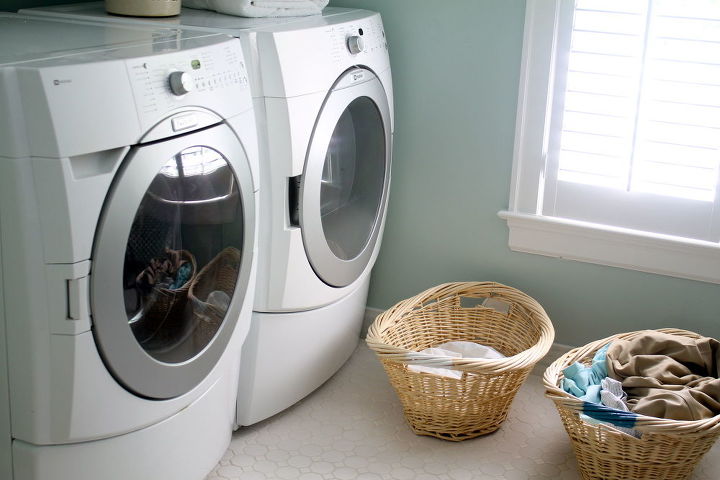 add some organization to your laundry, laundry rooms, organizing