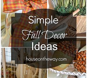 simple fall decor ideas for the home, home decor, seasonal holiday decor