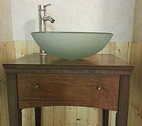 q sealant wood bathroom vanity antique sewing table, bathroom ideas
