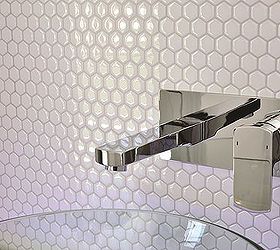 tiling cheat amazing tiling effects using self adhesive wall tiles, kitchen backsplash, kitchen design, tiling, wall decor