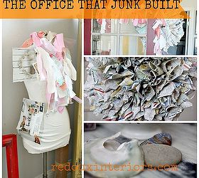 office tour upcycle thrifted salvage decor, home decor, home office