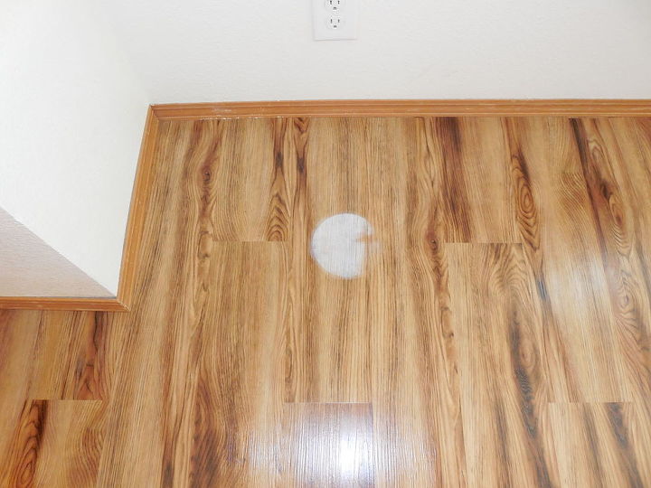 Help Removing White Spot Off Vinyl Floor Hometalk