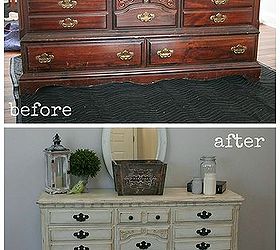 painted furniture dresser rescue goodwill salvage, chalk paint, foyer, painted furniture