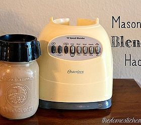 Mason Jar Blender Hack {aka DIY Magic Bullet} Hometalk