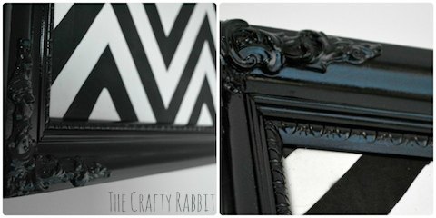 diy picture frame makeover refinish, painted furniture