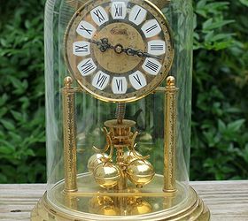 how to a cloche clock antique repurpose, home decor, repurposing upcycling