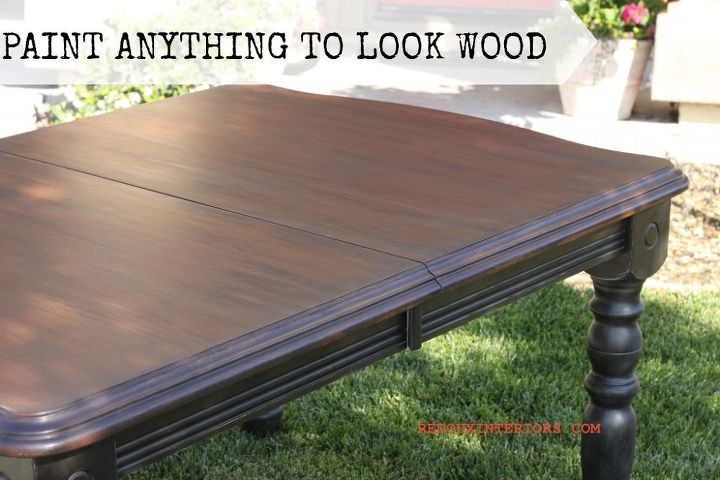 http www redouxinteriors com 2012 07 how to make anything look like real wood, painted furniture