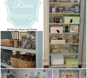 craft room office makeover, craft rooms, home office