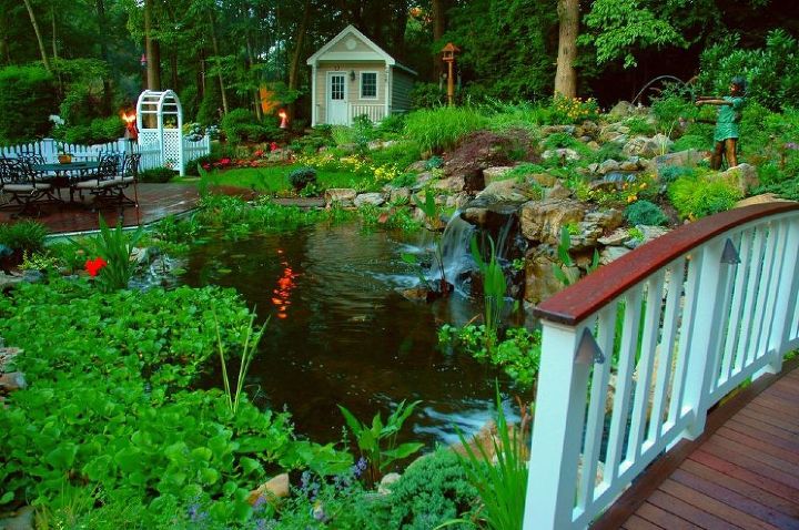 landscaping ponds man made reflections, landscape, outdoor living, ponds water features, Man Made Ponds
