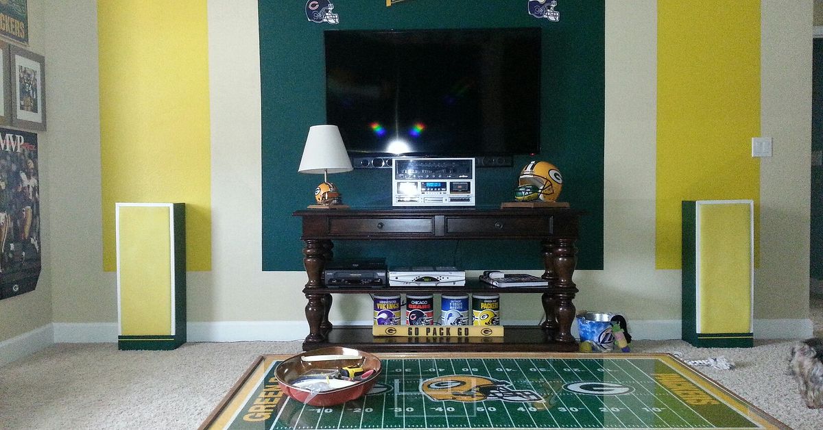 Green Bay Packers Custom Built Coffee Table Hometalk