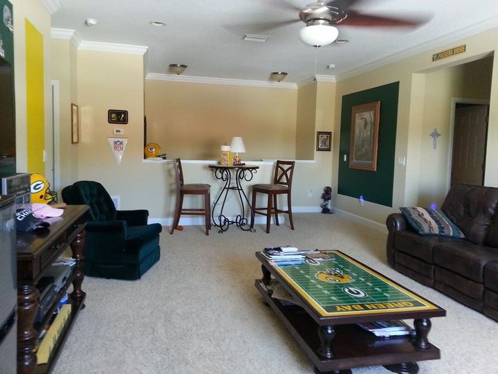 Green Bay Packers Custom Built Coffee Table Hometalk