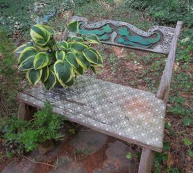 Stencil An Outdoor Bench With Chalk Paint (R)