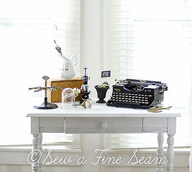 table makeover with ironstone milk paint, home decor, painted furniture