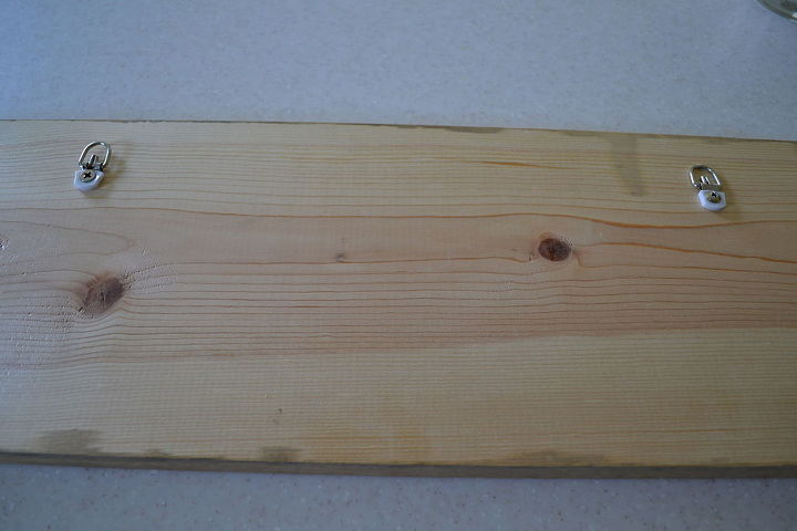 cenefa de madera sencilla de bricolaje