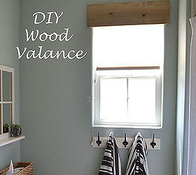 DIY Simple Wooden Valance Hometalk