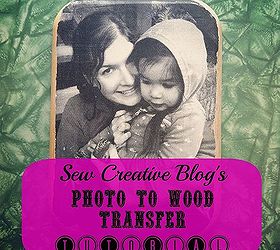how to transfer photo wood, decoupage, home decor, how to, woodworking projects