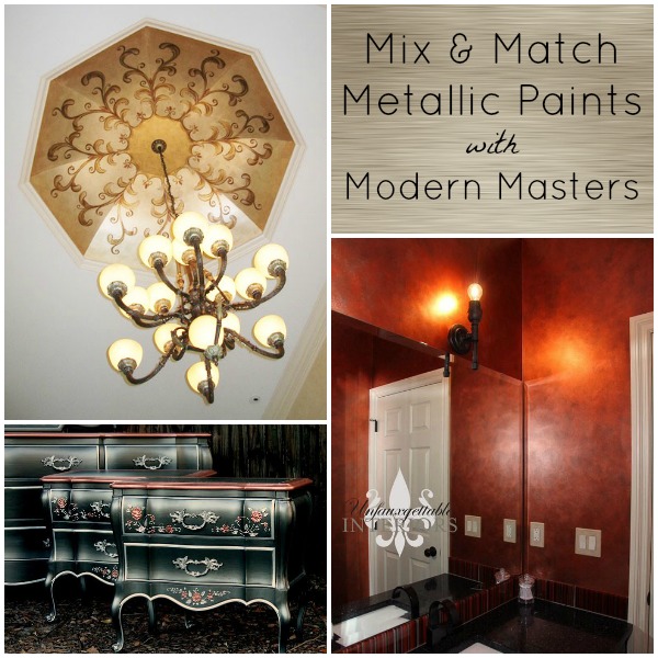 mixing modern masters metallic paints, paint colors