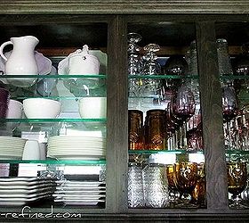 updating kitchen cabinets with mirror glass stain, kitchen cabinets, kitchen design, painted furniture, repurposing upcycling