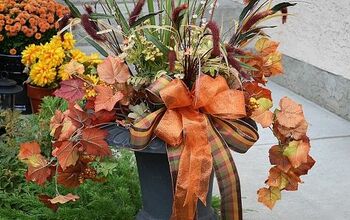 Haz un magnífico arreglo floral de otoño para exteriores en cuatro sencillos pasos