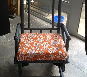 how to keep rocking chair from tipping backward, Painted demon rocker