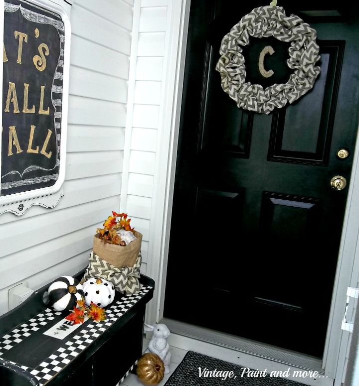 fall entryway, porches, seasonal holiday decor