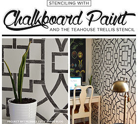 Chalkboard stencils Hometalk