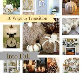 10 maneras fáciles de hacer la transición al otoño