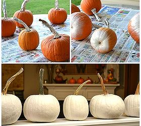 fall crafts pumpkins white glam, crafts, seasonal holiday decor