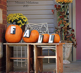 fall outdoor decor, halloween decorations, outdoor living, seasonal holiday decor