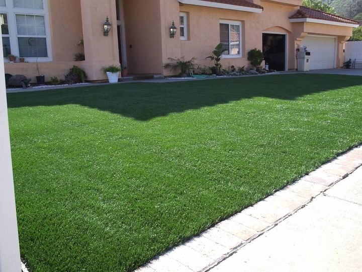 landscape ideas synthetic turf yard project, curb appeal, landscape